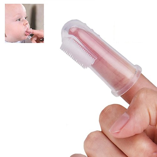 

6pcs Silicon Toothbrush Baby Finger Toothbrush Children Teeth Clean Soft Silicone Infant Tooth Brush Rubber Cleaning Baby Brush