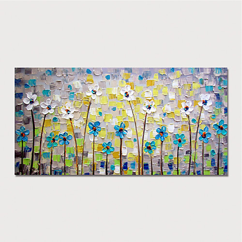

Oil Painting Hand Painted Horizontal Abstract Modern Stretched Canvas
