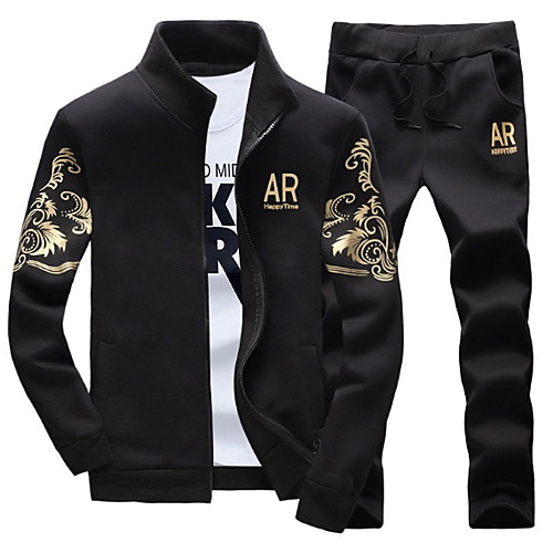 

Men's Activewear Set Geometric Basic Black Light gray Navy Blue US32 / UK32 / EU40 US36 / UK36 / EU44 US42 / UK42 / EU50 US46 / UK46 / EU54