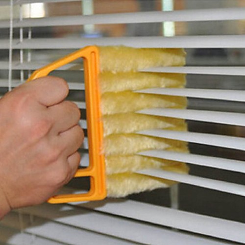 

Useful Microfiber Window cleaning brush blind brush air Conditioner Duster cleaner with washable venetian blind cleaning cloth