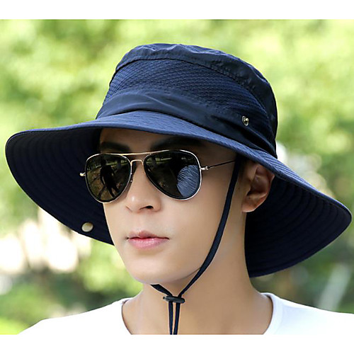 

Mens Quick Dry Neck Cover Sun protection Fishing Bucket Hat