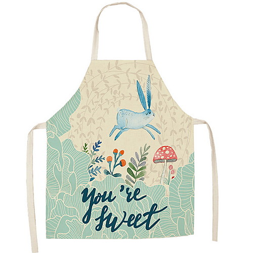 

Kitchen Cleaning Easter bunny apron 1pc