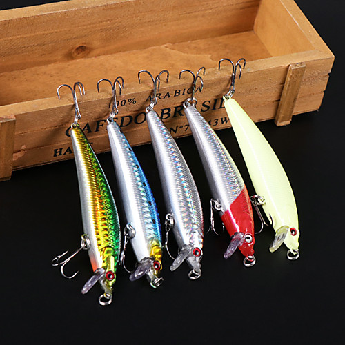 

1 pcs Metal Bait Fishing Lures Pike Sinking Bass Trout Pike Bait Casting Metal