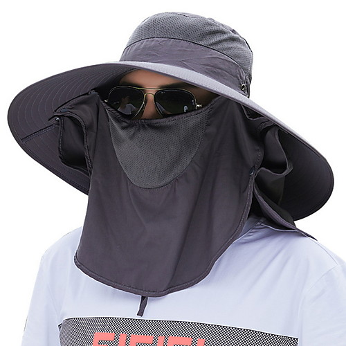 

Mens Quick Dry Neck Cover Sun protection Fishing Bucket Hat