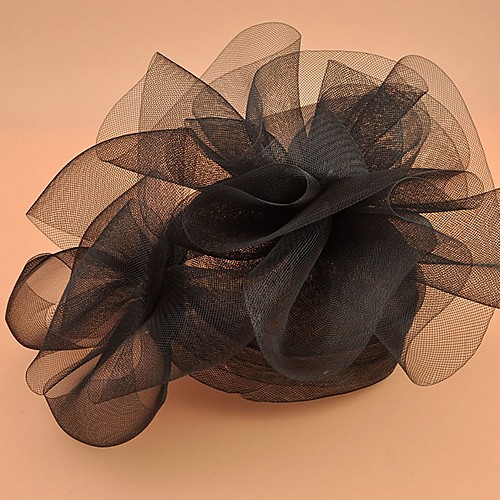

Net Fascinators with Hollow-out 1 Piece Tea Party / Horse Race Headpiece
