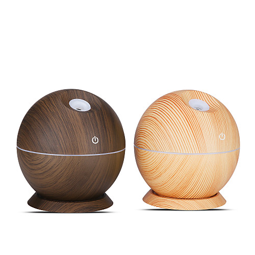 

Aromatherapy Essential Oil Diffuser, Avaspot 130ml Wood Grain Ultrasonic Aroma Diffuser Cool Mist Humidifier with Auto Shut Off, 7 LED Colors and Adjustable Mist Mode for Yoga, Office, Bedroom