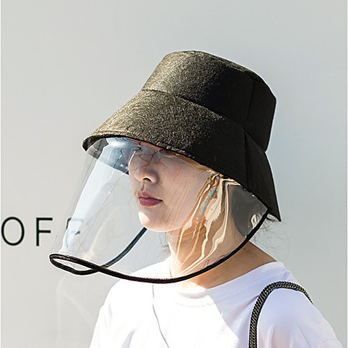 

Unisex Protective Hat Polyester Basic - Solid Colored Black