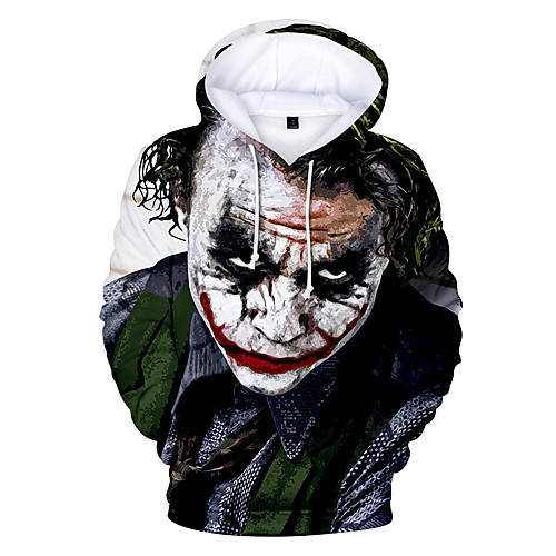 

Inspired by Joker Joker Cosplay Costume Hoodie Polyster Print Printing T-shirt For Men's / Women's