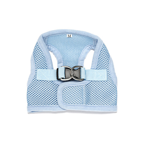 

Dog Harness Mesh Harness Plaid / Check Solid Color Textile Mesh Small Dog Camouflage Color Leopard