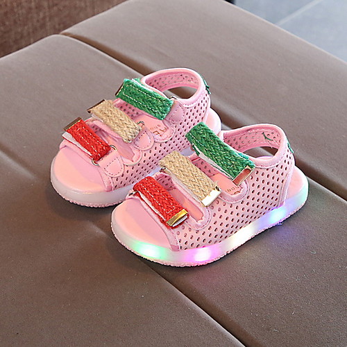 

Boys' Comfort Mesh Sandals Little Kids(4-7ys) White / Black / Pink Summer