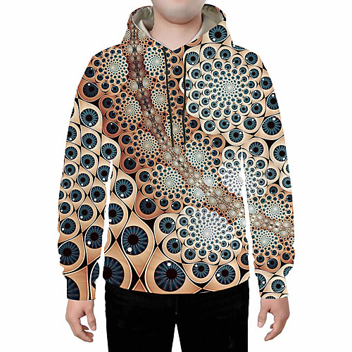 

Men's Hoodie 3D Hooded Daily Basic Hoodies Sweatshirts Rainbow