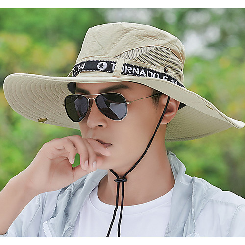 

Mens Quick Dry Neck Cover Sun protection Fishing Bucket Hat