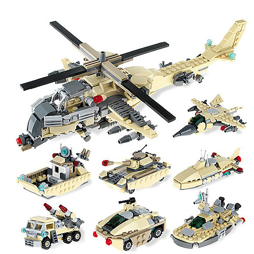 

GUDI GUDI8604 Action Figure Building Blocks Educational Toy Construction Set Toys Warrior Fighter Aircraft Robot compatible ABS Legoing Cool Chic & Modern Boys' Girls' Toy Gift / Kid's