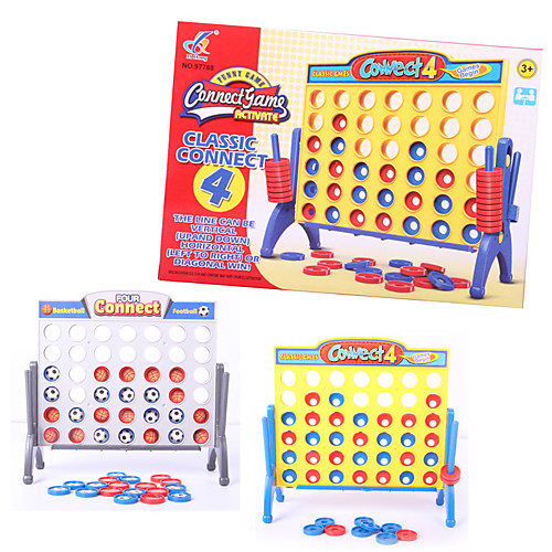 

43 pcs Board Game 4 in a line Classic Theme Special Designed Adorable Parent-Child Interaction Child's All Toys Gifts