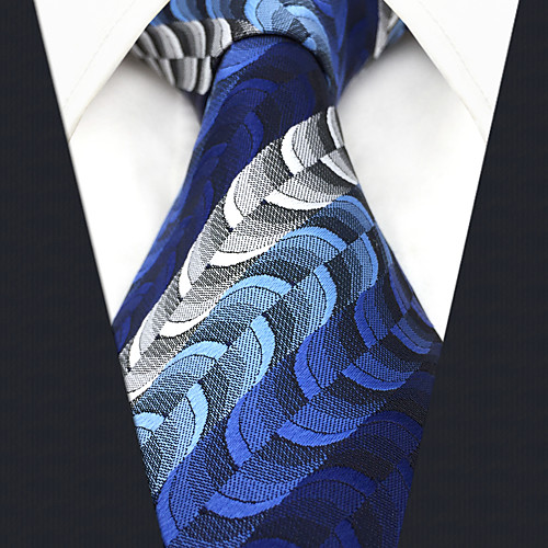 

Men's Party / Work / Basic Necktie - Striped / Jacquard