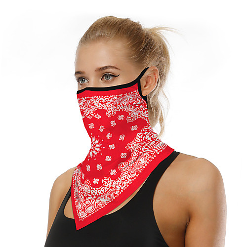 

Men's / Women's 3D Print Triangle Scarf - Print / Color Block