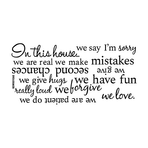 

Characters Wall Stickers Plane Wall Stickers love mistake words 28x57cm