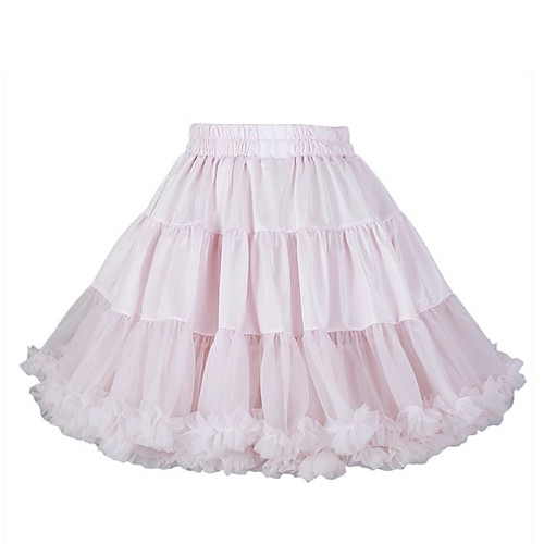 

Ballet Skirts Pleats Girls' Training Performance Natural Nylon
