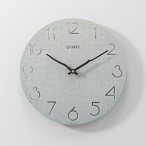 

Modern minimalist silent fashion wall clock wooden clock 30x30cm