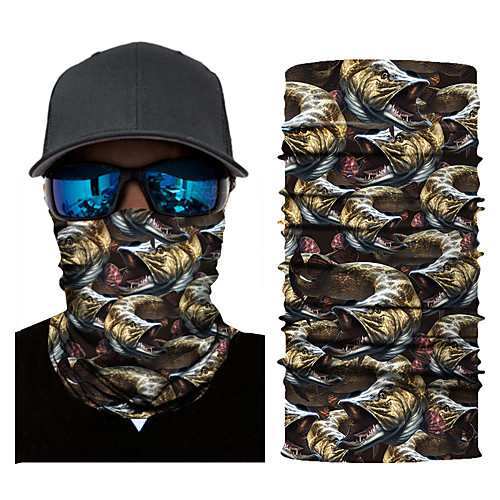 

Neck Gaiter Pollution Protection Quick Dry Ultraviolet Resistant Rainbow Balaclavas Bandana for Adults' Road Cycling Hiking Cycling