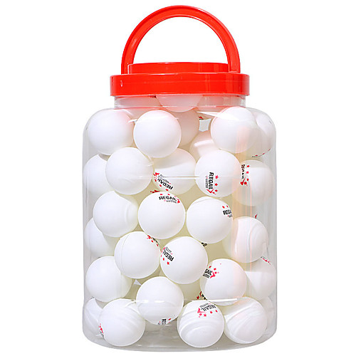 

REIZ 60pcs 3 Stars Ping Pong Balls ABS Wearproof / Durable For Indoor Table Tennis Indoor