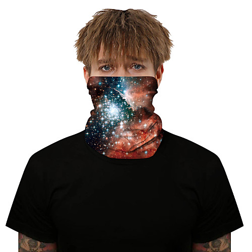 

Neck Gaiter Pollution Protection Quick Dry Ultraviolet Resistant Rainbow Balaclavas Bandana for Adults' Road Cycling Hiking Cycling