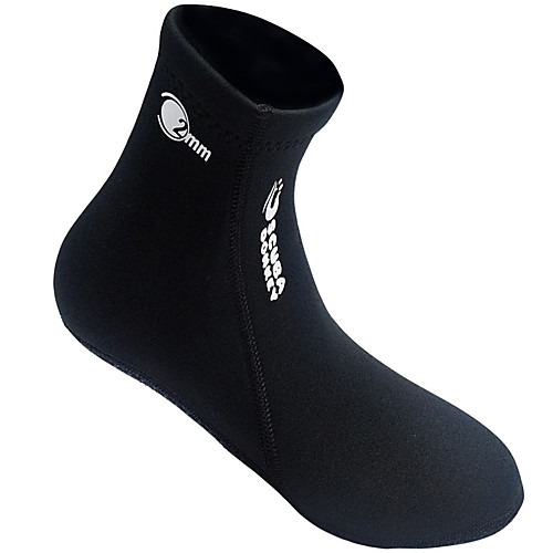 

HISEA Men's Women's Neoprene Socks 2mm Monogram Neoprene Anti-Slip Diving Snorkeling - for Adults