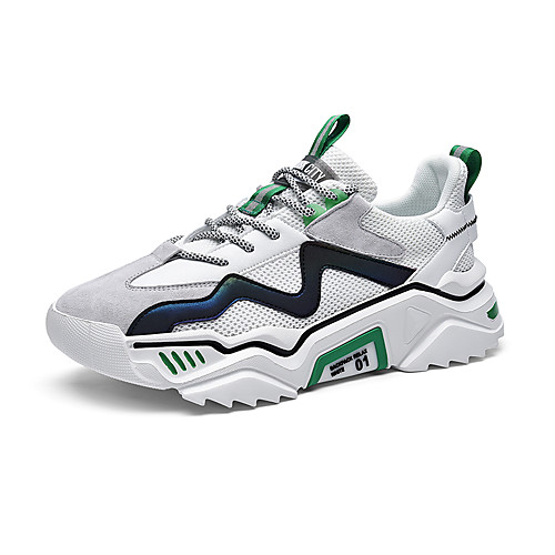 

Men's Mesh Fall / Spring & Summer Trainers / Athletic Shoes Running Shoes / Walking Shoes Breathable White / Blue / White / Green / Orange