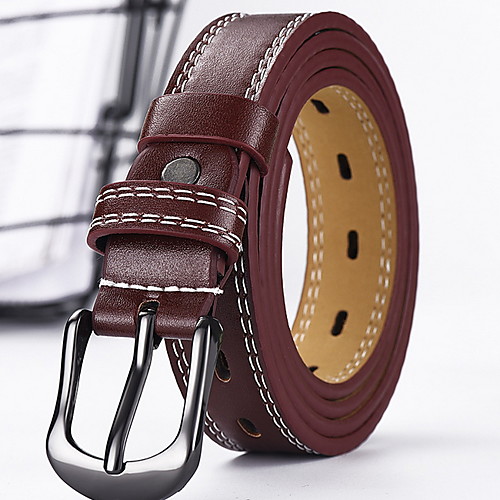 

Men's Basic Waist Belt - Solid Colored