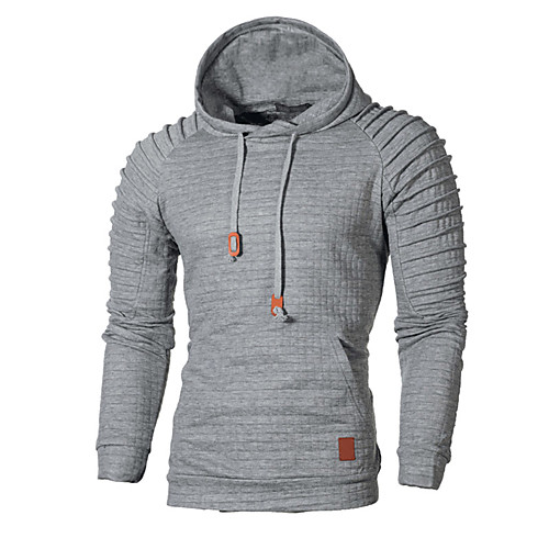 

Men's Hoodie Solid Colored Hooded Basic Slim White Black Red Light gray Dark Gray Beige US34 / UK34 / EU42 US36 / UK36 / EU44 US38 / UK38 / EU46 US40 / UK40 / EU48 US42 / UK42 / EU50