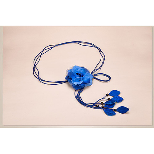 

70% Acrylic / 30% Cotton Wedding / Party / Evening Sash With Belt Women's Sashes