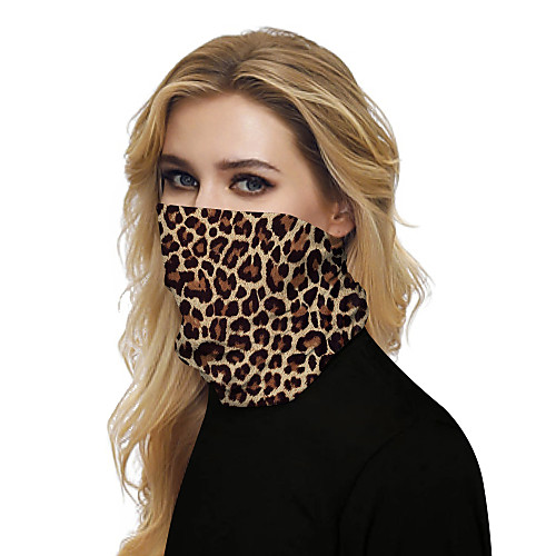 

Women's Bandana Balaclava Neck Gaiter Neck Tube UV Resistant Quick Dry Lightweight Materials Cycling Polyester for Men's Women's Adults / Pollution Protection / Floral Botanical Sunscreen / High Breat