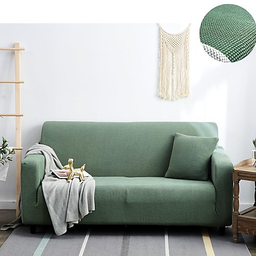 

Sofa Cover Stretch Cheap Slipcovers Soft Durable Couch Cover 1 Piece Spandex Jacquard Fabric Washable Furniture Protector Armchair Loveseat L-shape