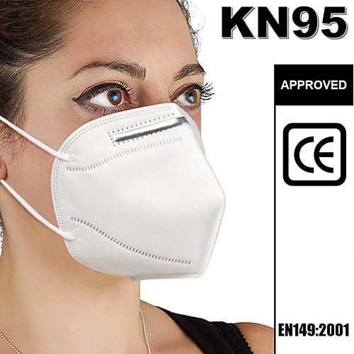 

20 pcs KN95 KN95 Masks Respirator Protection PM2.5 Protection In Stock Melt Blown Fabric Filter High Quality Unisex White / Filtration Efficiency (PFE) of >95%