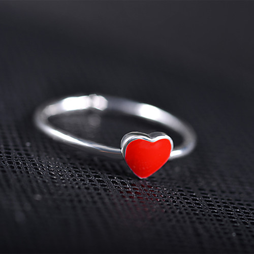 

Women's Ring 1pc Silver Alloy Elegant Holiday European Festival Jewelry