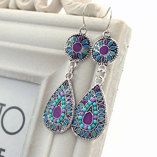 

Women's Earrings Holiday Wedding Birthday Romantic Earrings Jewelry Silver For Date Street Festival 1 Pair
