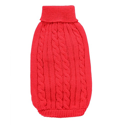 

Dog Sweater Winter Dog Clothes Yellow Red Pink Costume Woolen Bowknot Fashion XS S M L XL