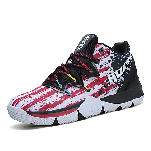 

Men's / Unisex PU Fall / Spring & Summer Trainers / Athletic Shoes Basketball Shoes / Walking Shoes Breathable Red / Black / Black / Green