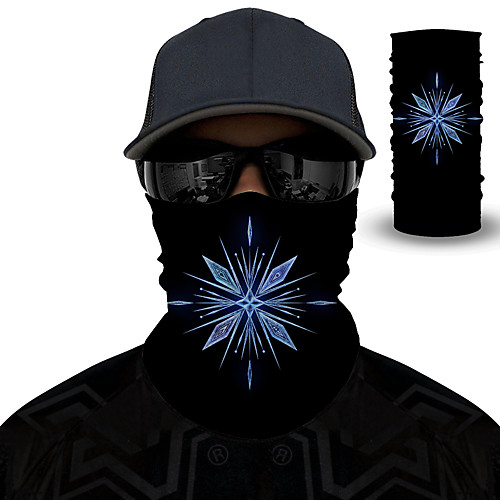 

Men's 3D Print Square Scarf / Infinity Scarf / Mask - Print / Color Block
