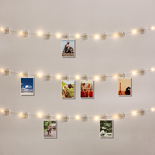 

2m String Lights 20 LEDs 1 set Warm White RGB White Cuttable Party Decorative AA Batteries Powered