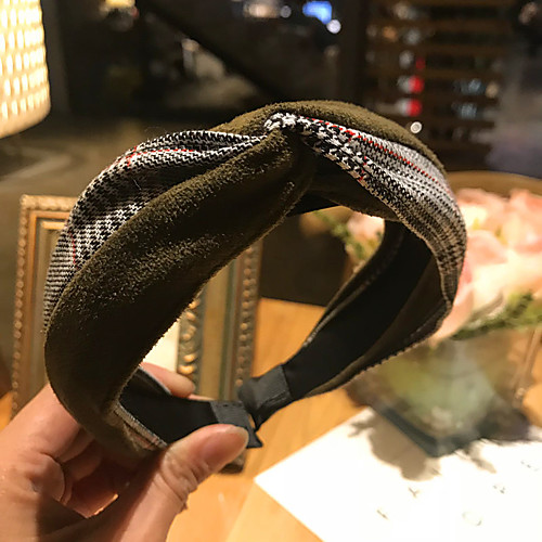 

Double Layer Cloth Hair Accessory with Flower 1 Piece Casual / Daily Wear Headpiece