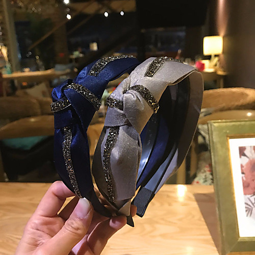 

Double Layer Cloth Hair Accessory with Flower 1 Piece Casual / Daily Wear Headpiece