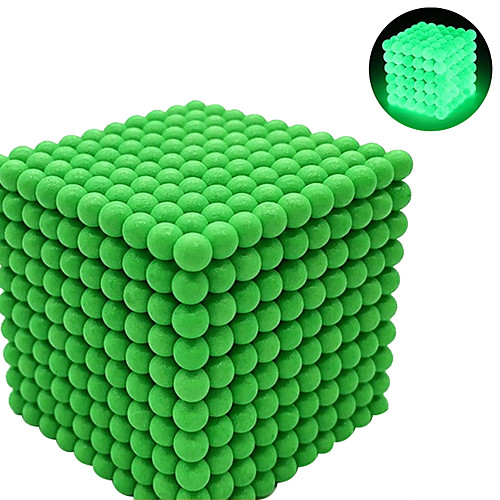 

216-1000 pcs 3 mm Magnet Toy Magnetic Toy Magnetic Balls Magnet Toy Super Strong Rare-Earth Magnets Puzzle Cube Neodymium Magnet Glow in the Dark Stress and Anxiety Relief Focus Toy Office Desk Toys