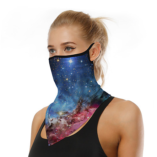 

Men's / Women's 3D Print Triangle Scarf - Print / Color Block