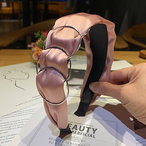 

Double Layer Cloth Hair Accessory with Ruching 1 Piece Casual / Daily Wear Headpiece