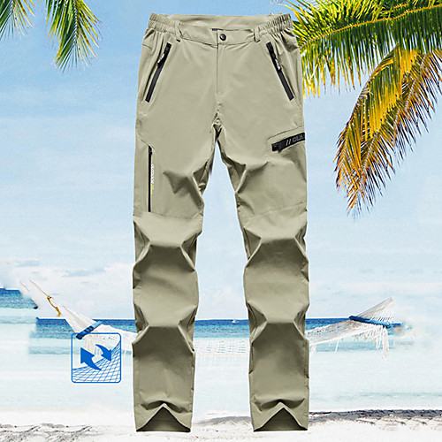 

Women's Hiking Pants Summer Outdoor Breathable Quick Dry Sweat-wicking Wear Resistance Spandex Pants / Trousers Bottoms Running Hunting Fishing Black Khaki M L XL XXL XXXL