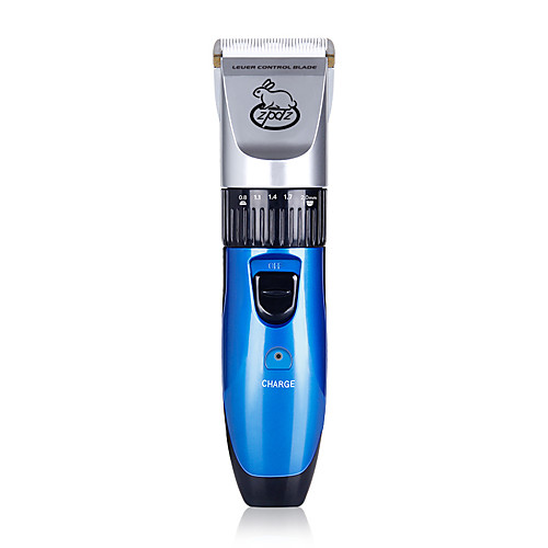 

Dog Cat Pets Grooming Hair Trimmers Hair Clipper Tool Kit Pet Hair Remover Cordless Rubber Clipper & Trimmer Electric Pet Grooming Supplies Blue