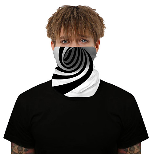 

Neck Gaiter Pollution Protection Quick Dry Ultraviolet Resistant Rainbow Balaclavas Bandana for Adults' Road Cycling Hiking Cycling