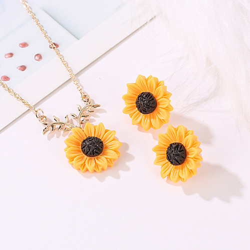 

Women's Jewelry Set European Casual / Sporty Earrings Jewelry Gold For Street Festival 1 set