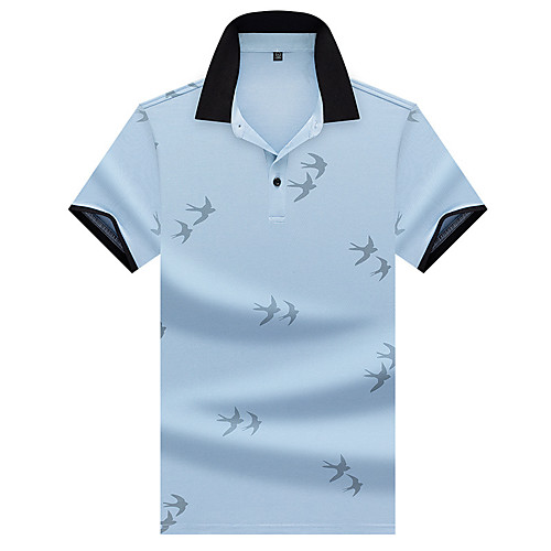 

Men's Solid Colored Polo Basic Daily White / Red / Yellow / Light Green / Light Blue / Short Sleeve